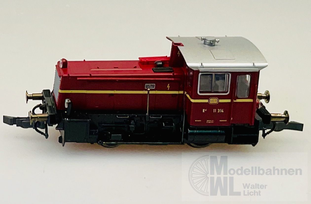 Roco 63410 - Roco - Diesellok V11 314 Köf III DB Ep.III weinrot H0/GL